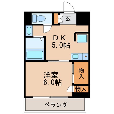 ケイポイントビルの物件間取画像